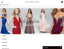 Tablet Screenshot of couturecandy.com